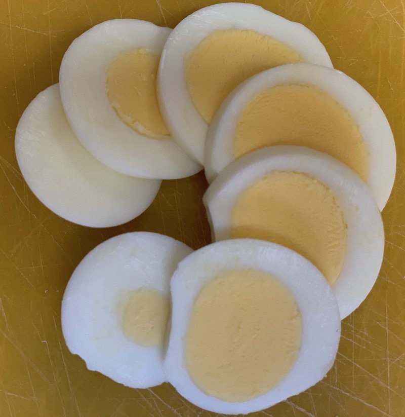 rotten boiled eggs
