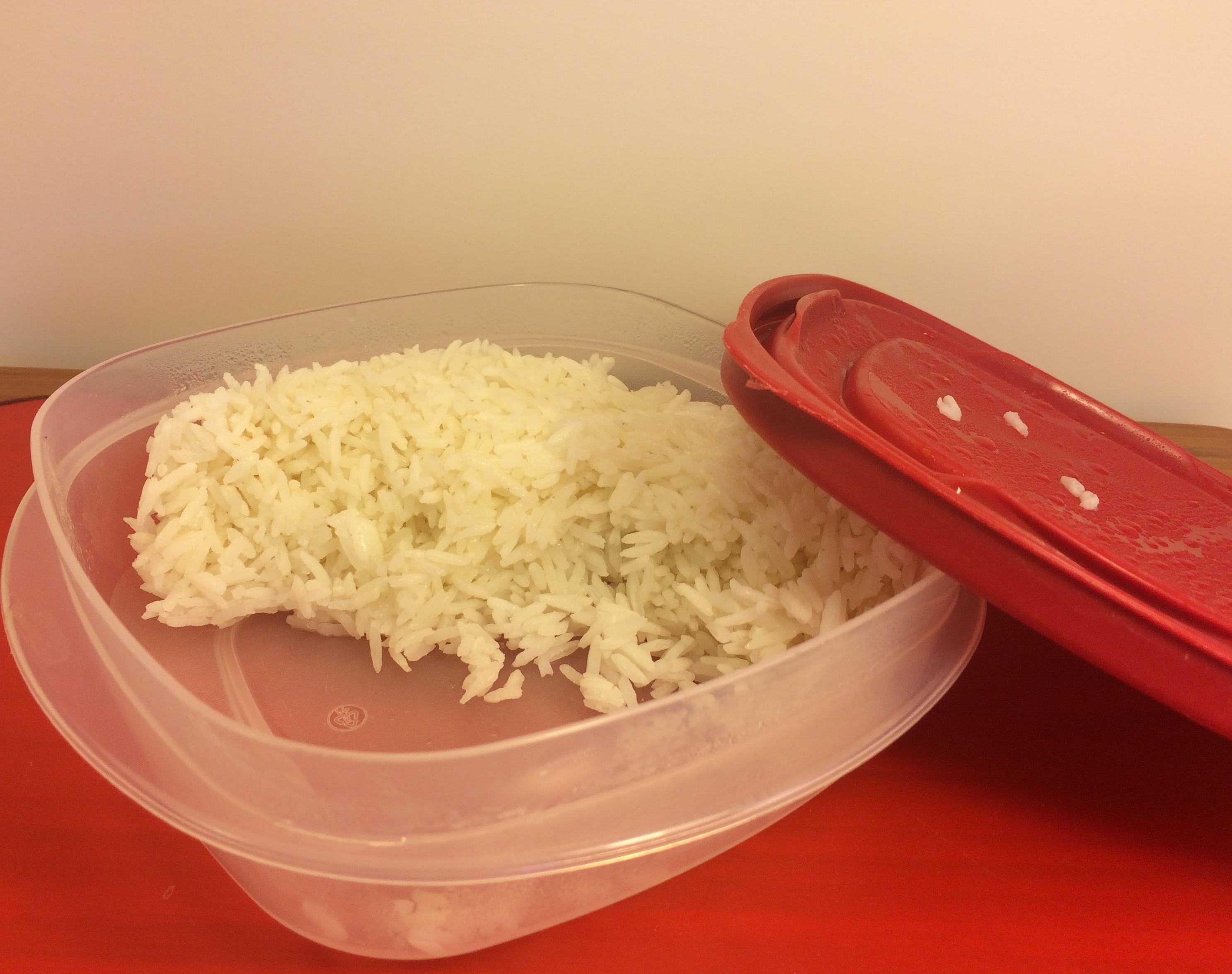 reheat rice