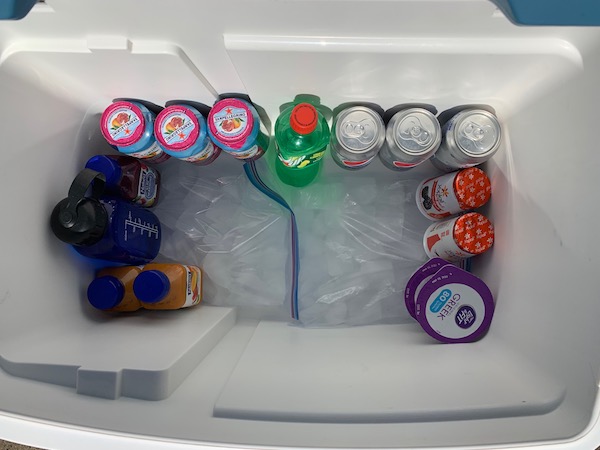 best way to pack a cooler