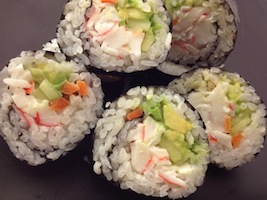 finished sushi